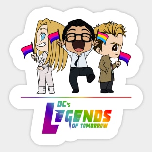 Bisexual+Pan Legends - Pride 2021 v2 Sticker